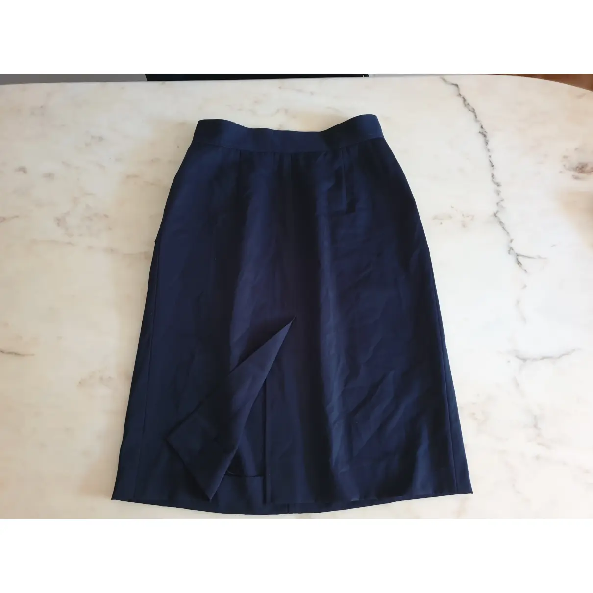 Buy Iceberg Wool mid-length skirt online - Vintage