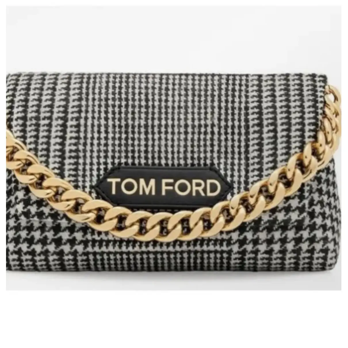 Icon wool clutch bag Tom Ford