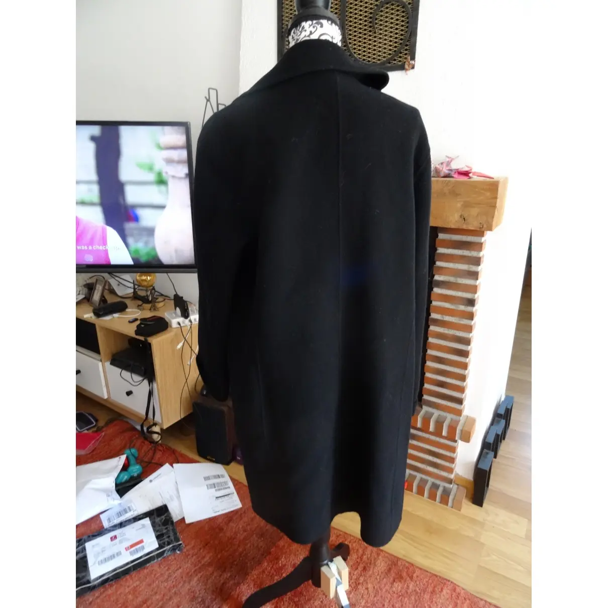 Irene Van Ryb Wool coat for sale