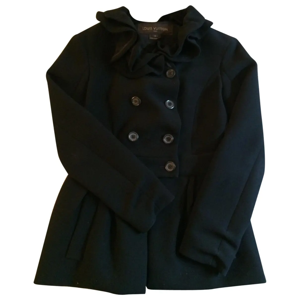 Black Wool Jacket Louis Vuitton