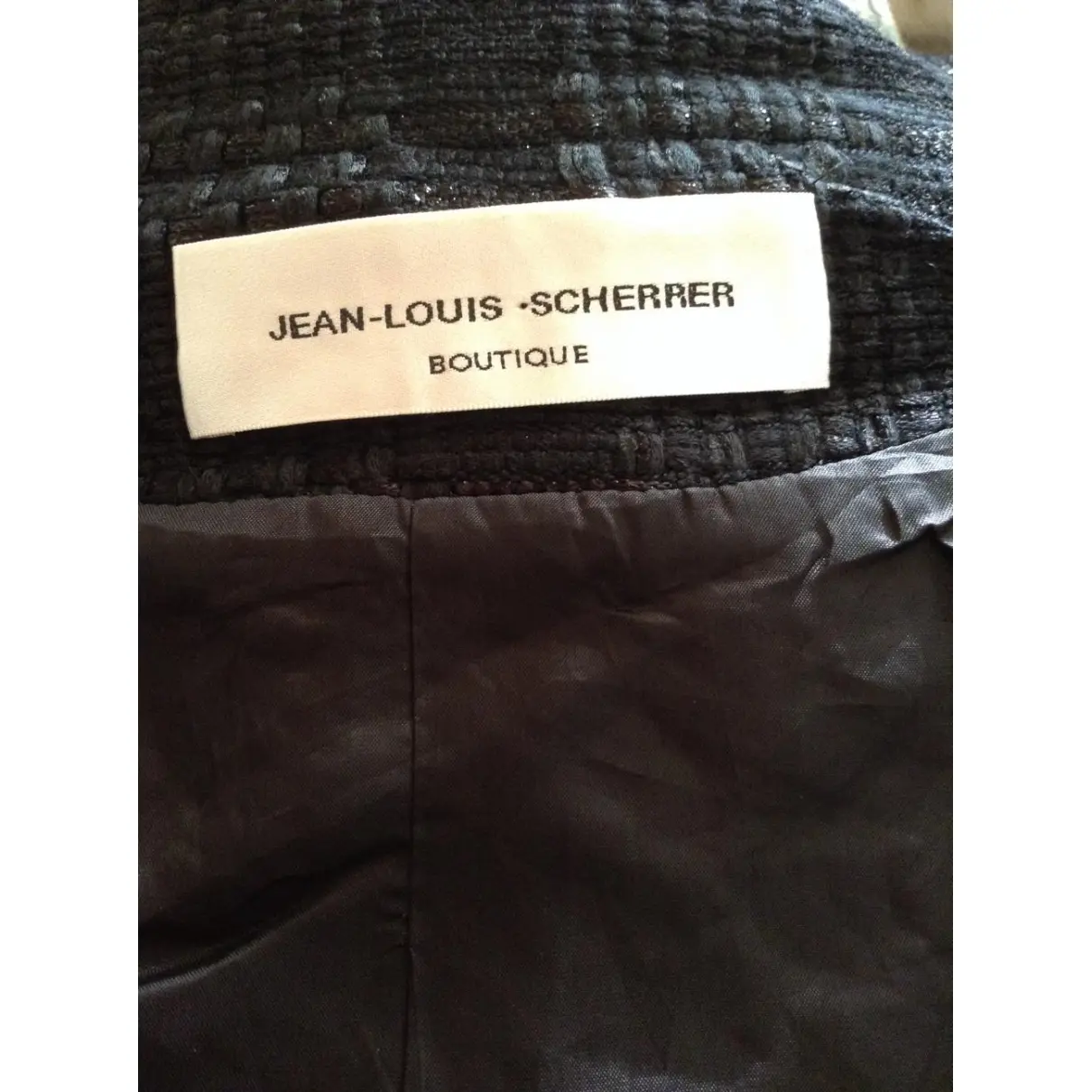 Wool short vest Jean-Louis Scherrer - Vintage
