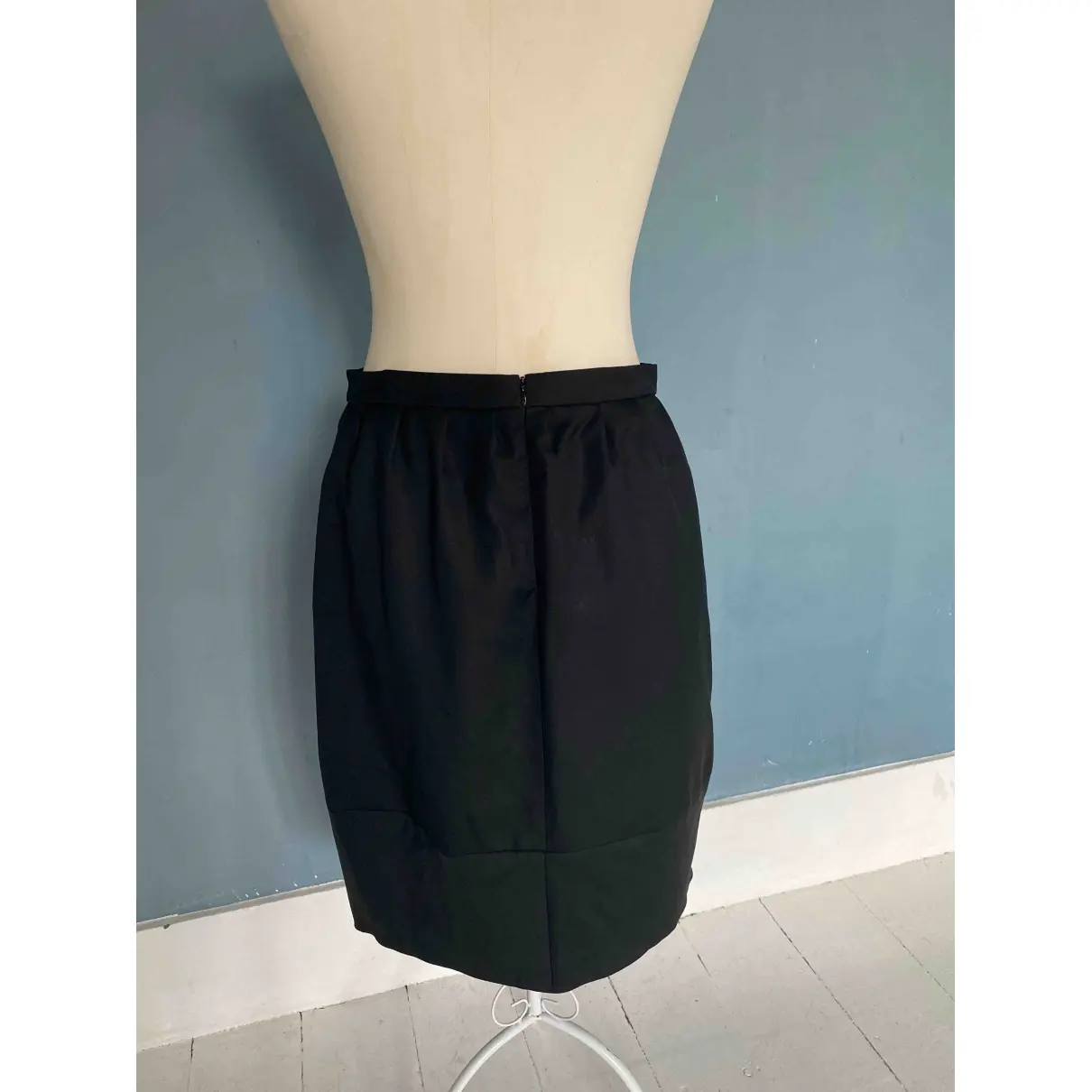 Buy Jil Sander Wool mid-length skirt online