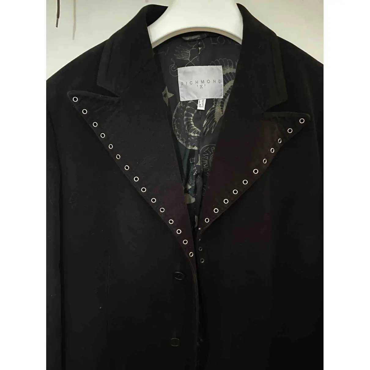 John Richmond Wool coat for sale