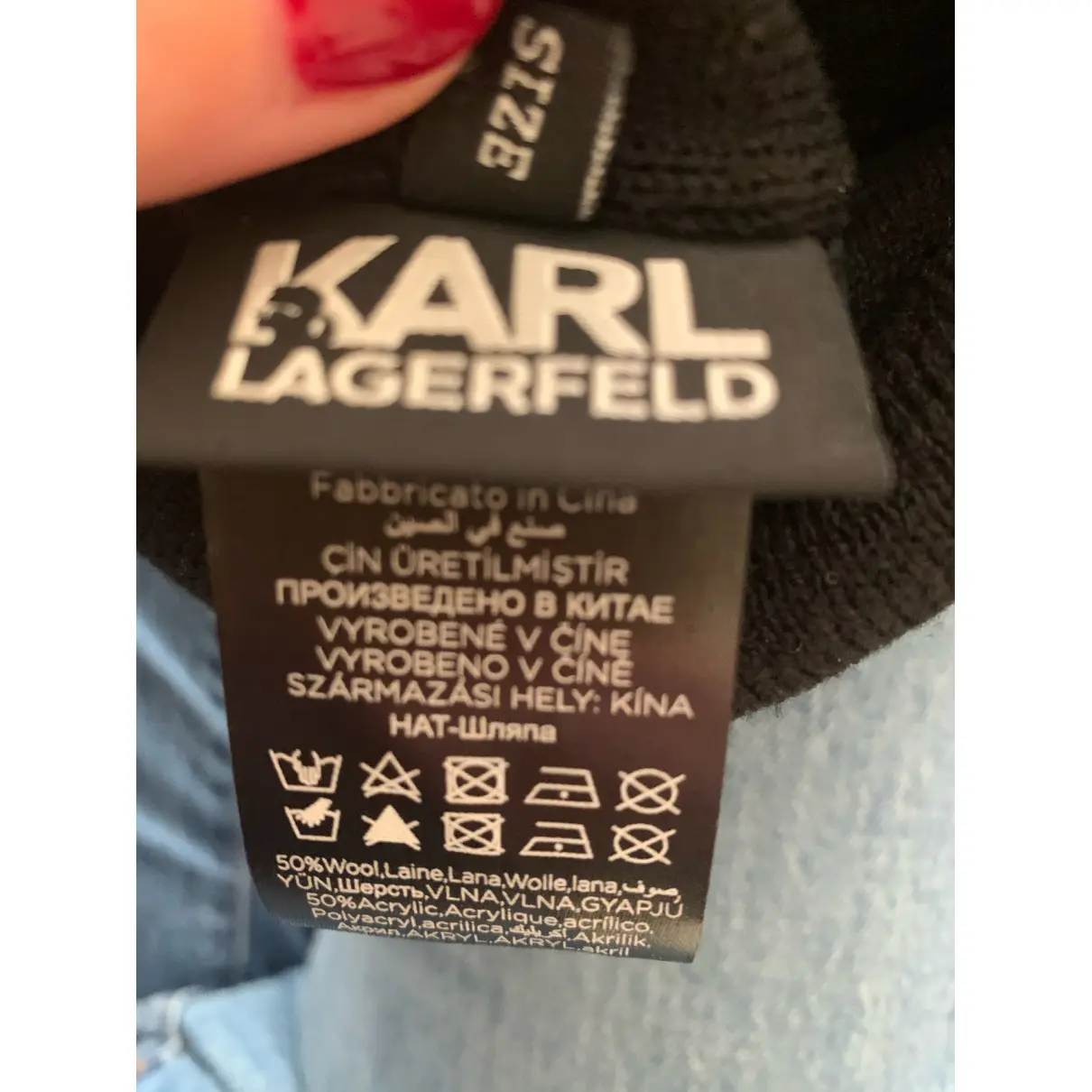 Luxury Karl Lagerfeld Hats Women