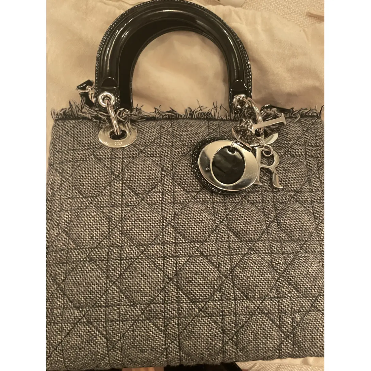 Lady Dior wool handbag Dior