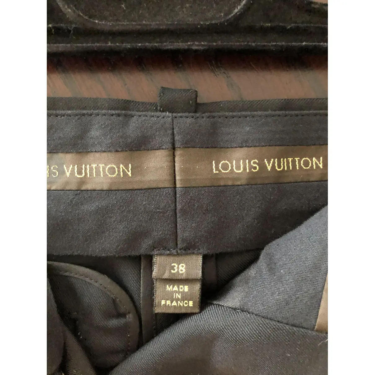 Wool mid-length skirt Louis Vuitton