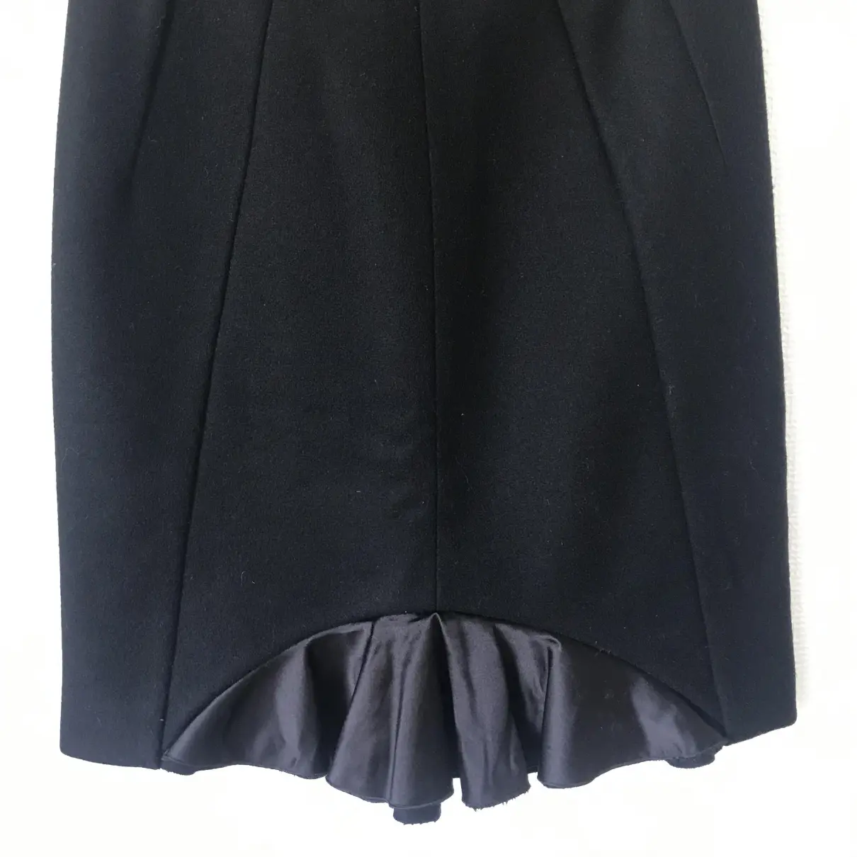 Wool mini skirt Miu Miu
