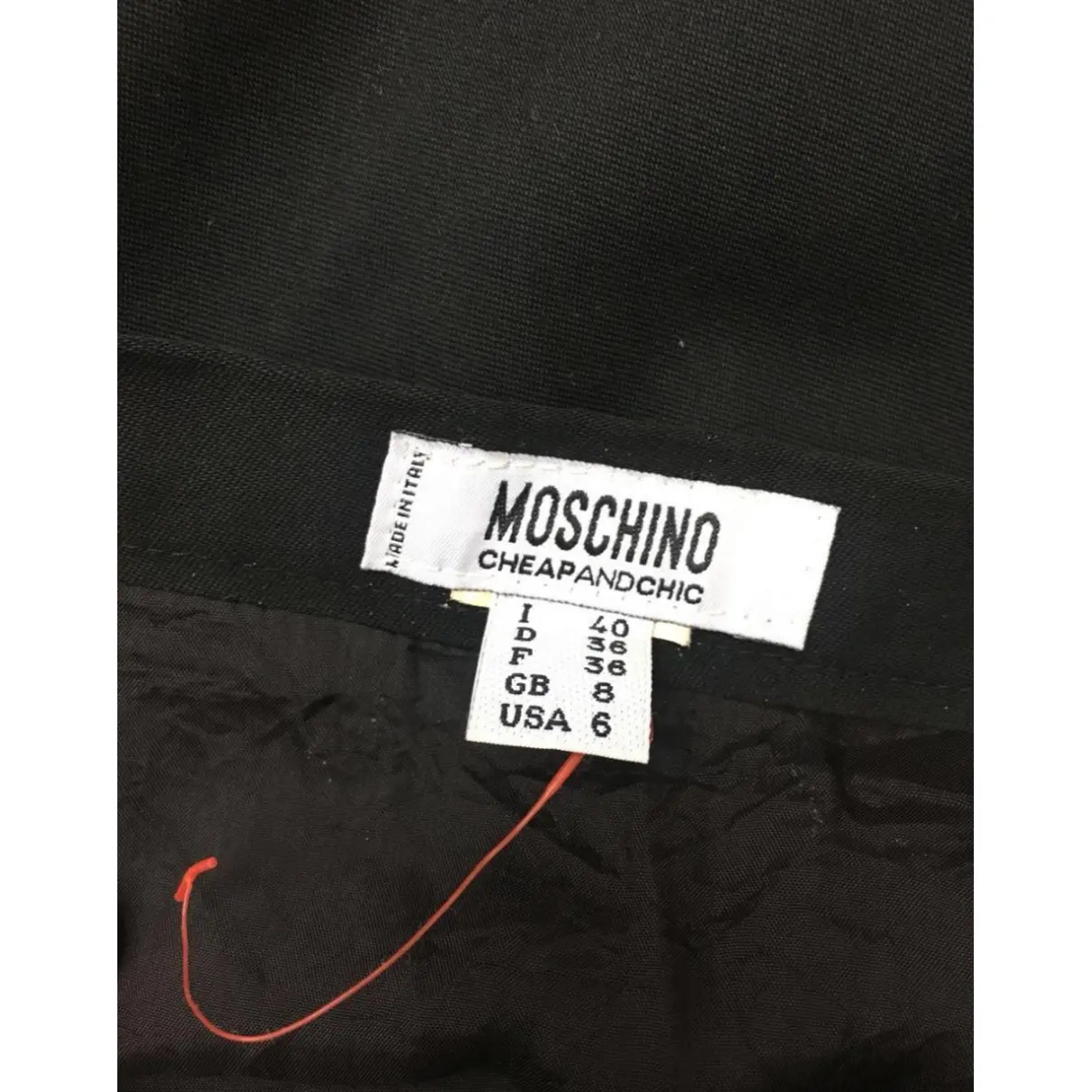 Luxury Moschino Cheap And Chic Skirts Women