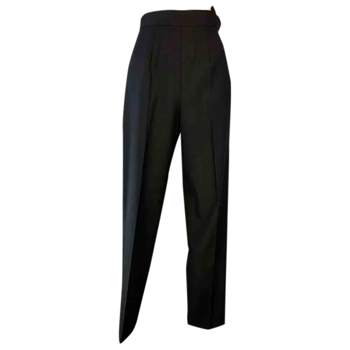 Wool straight pants Moschino Cheap And Chic