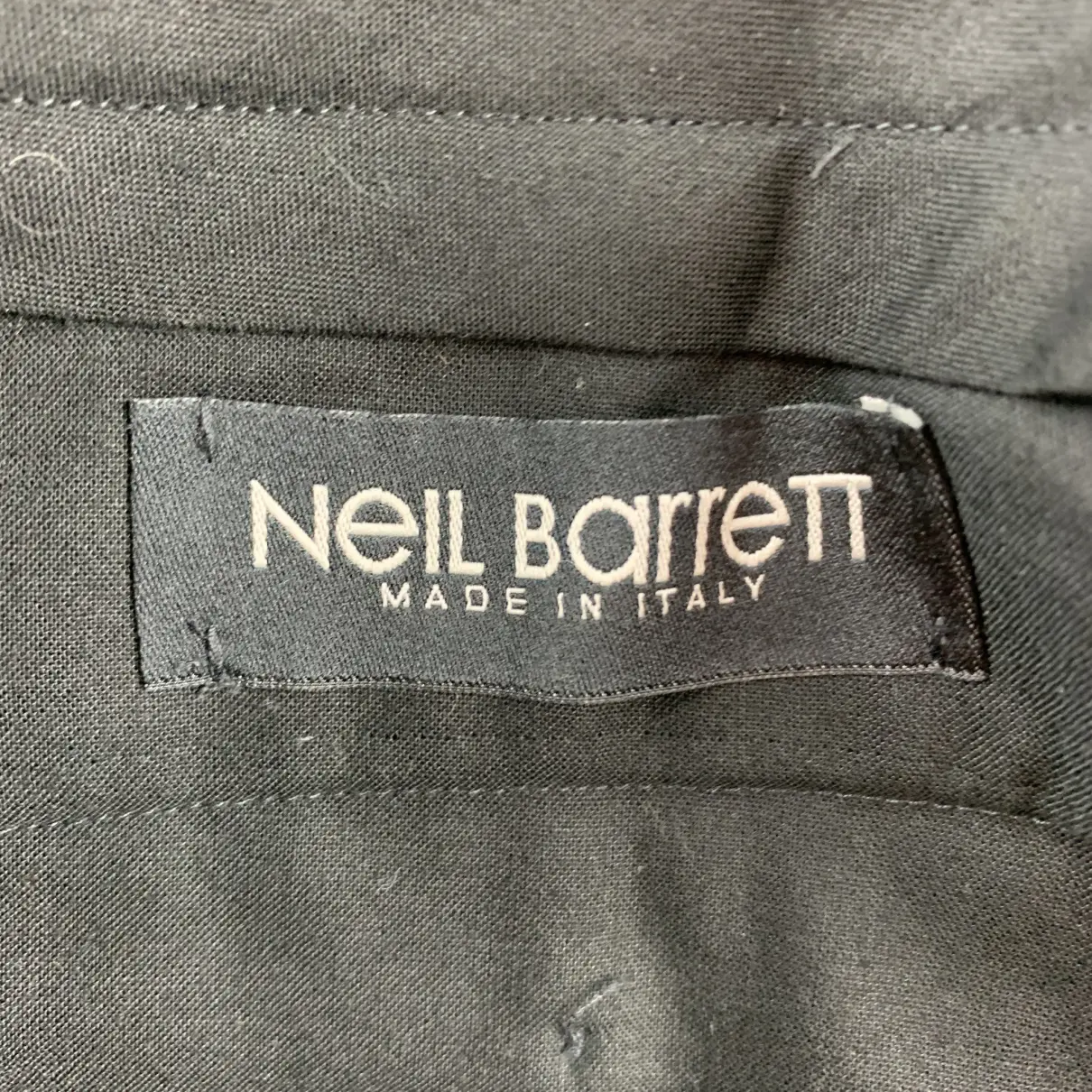 Wool trousers Neil Barrett