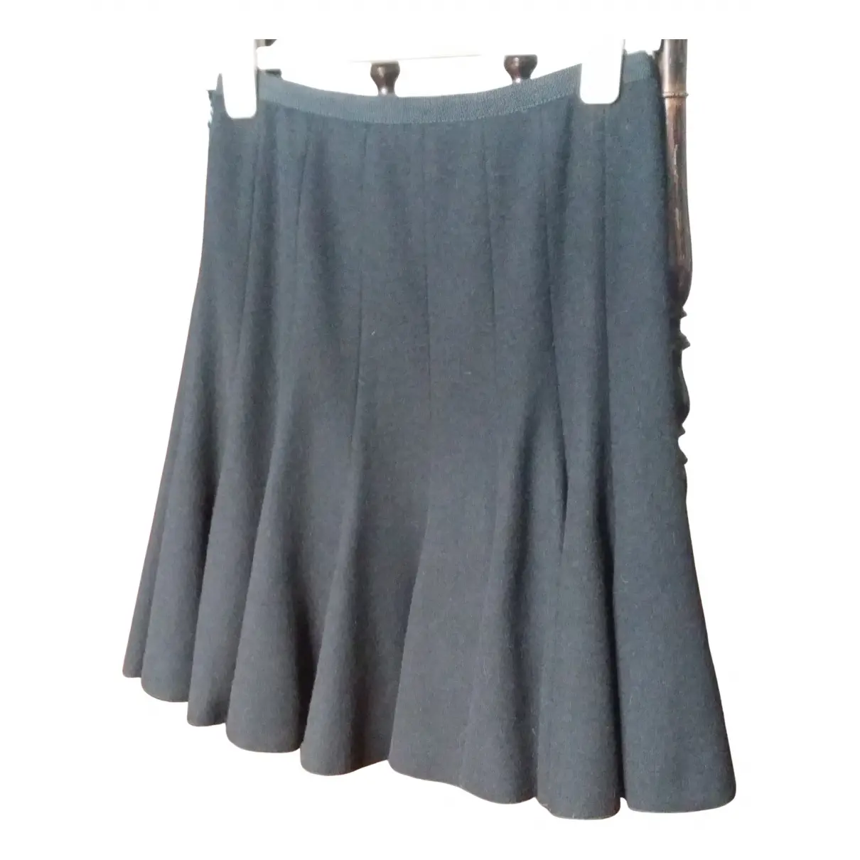 Wool mid-length skirt Paule Ka