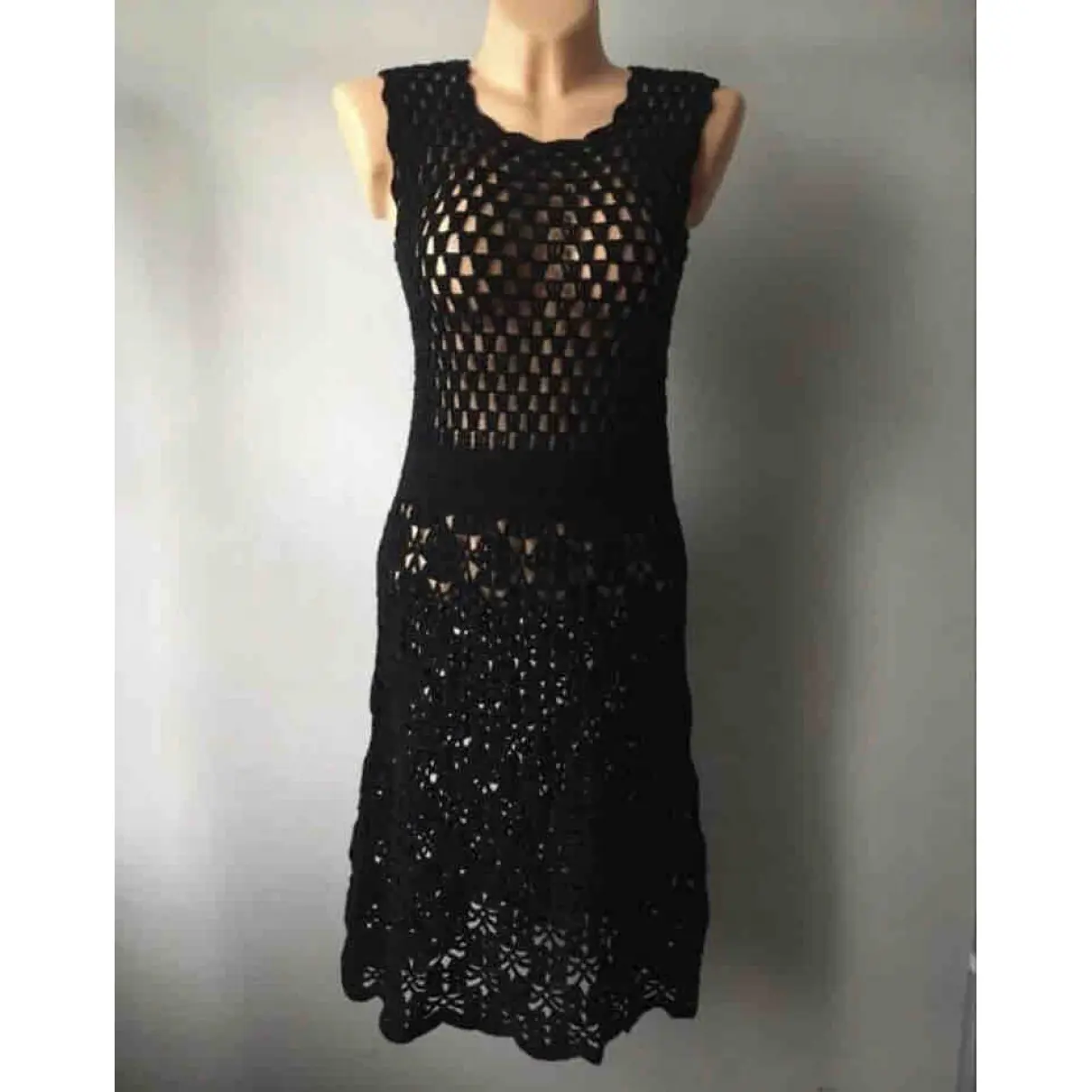 Buy Prada Wool mid-length dress online