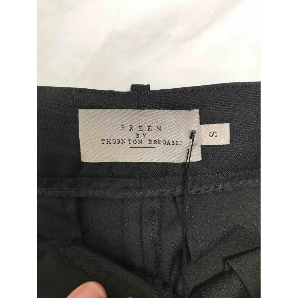 Buy Preen by Thornton Bregazzi Wool straight pants online