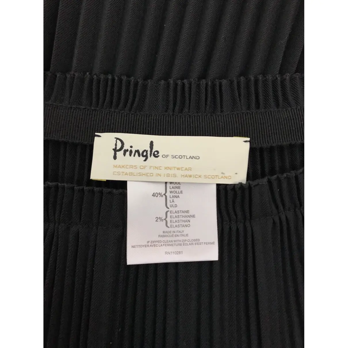 Buy Pringle Of Scotland Wool mid-length skirt online