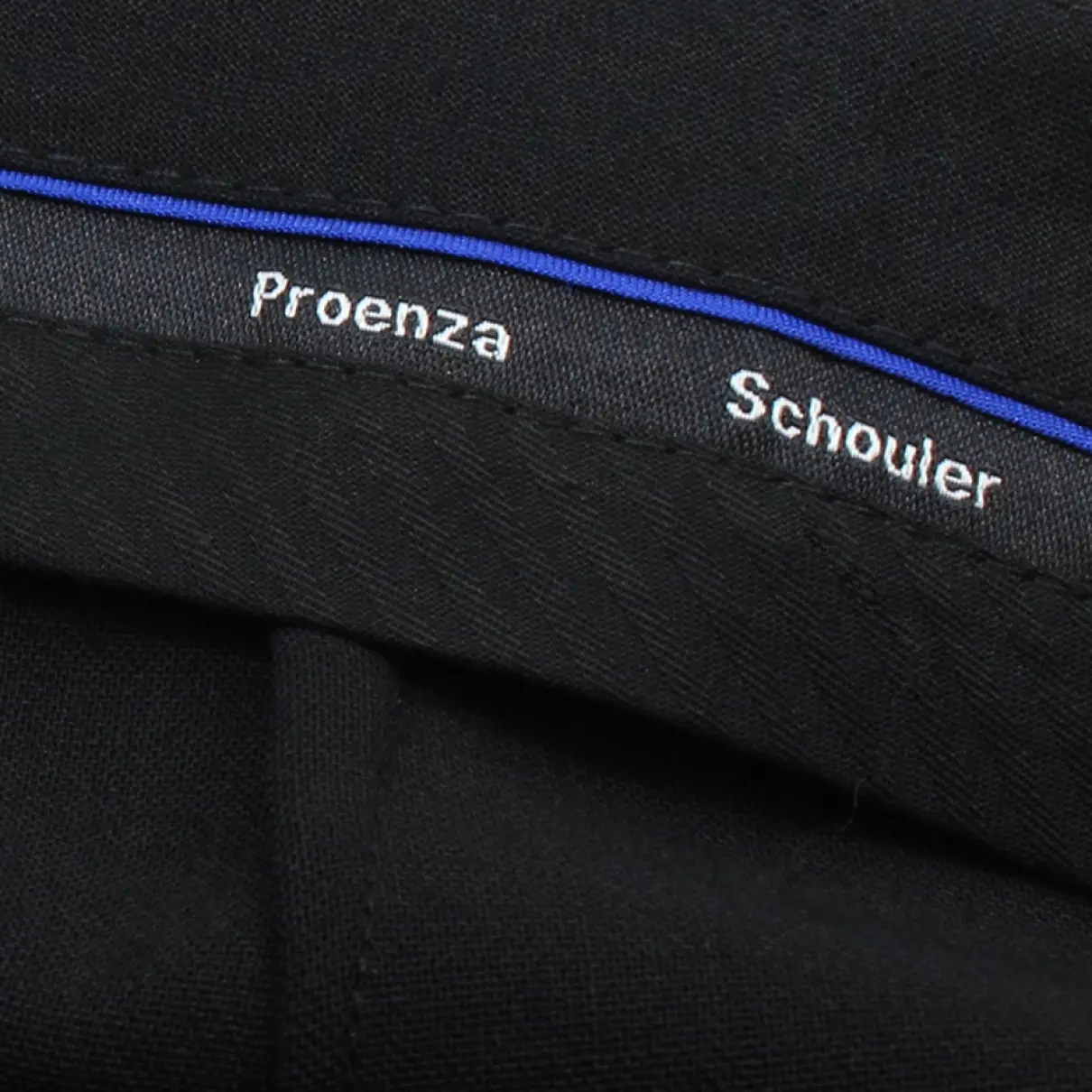 Wool straight pants Proenza Schouler