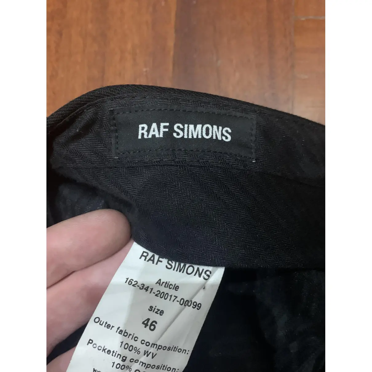Luxury Raf Simons Trousers Men
