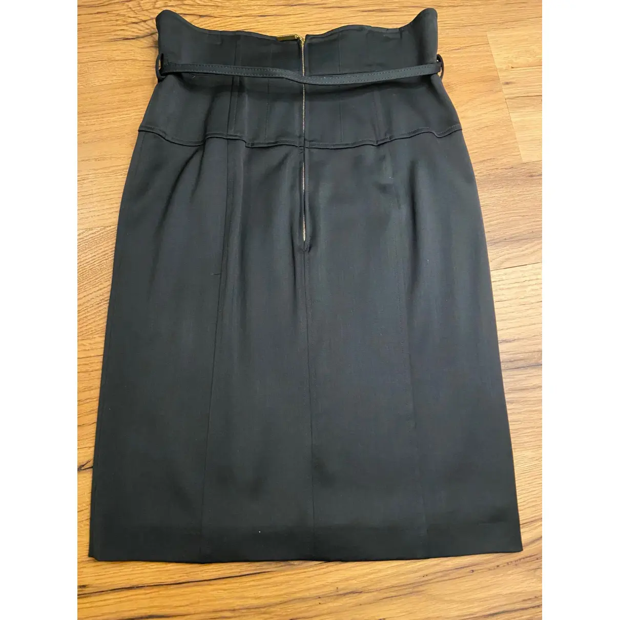Buy Roberto Cavalli Wool mid-length skirt online