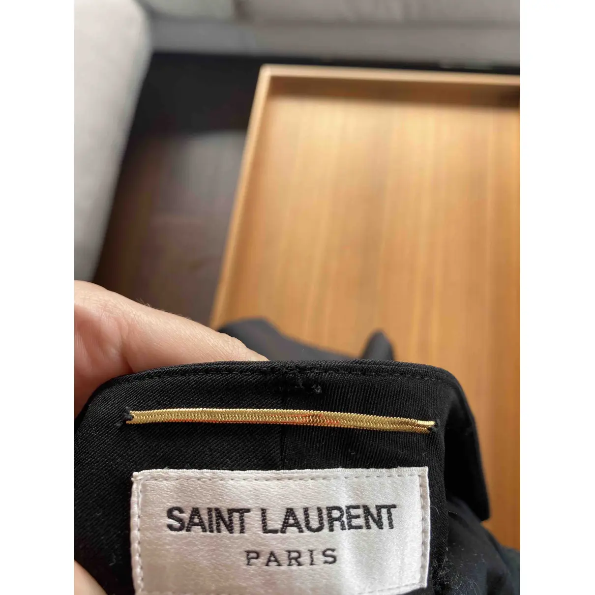 Wool bermuda Saint Laurent