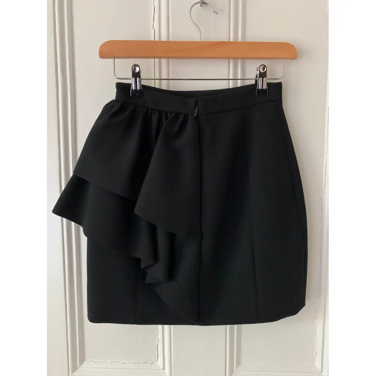Buy Saint Laurent Wool mini skirt online