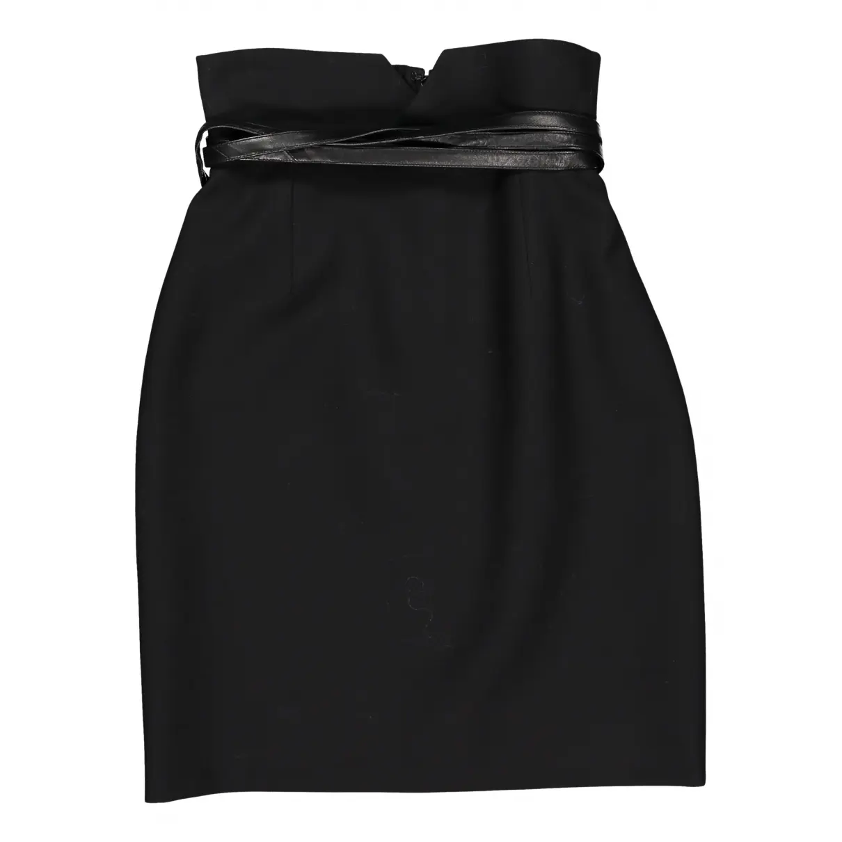 Wool mid-length skirt Saint Laurent