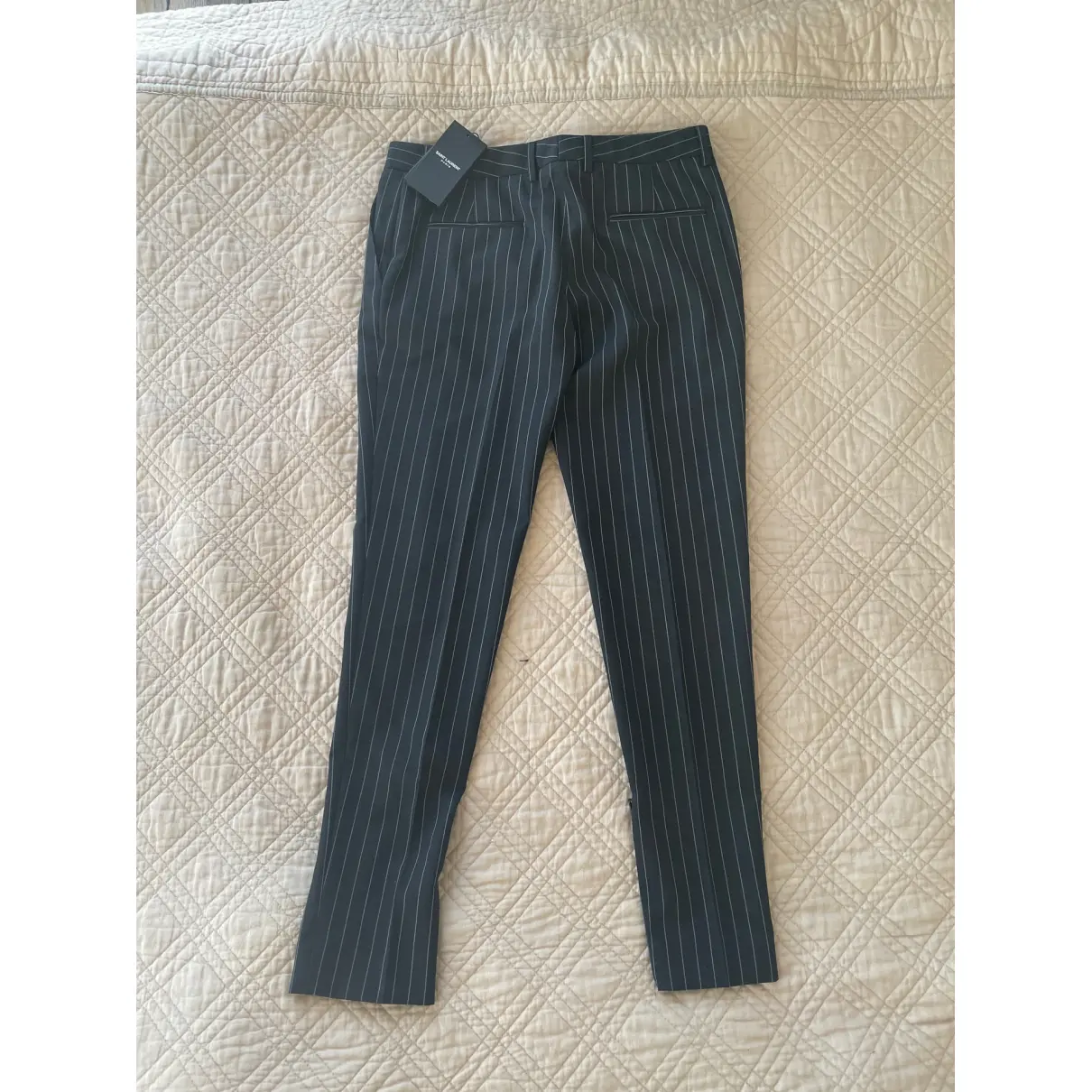 Buy Saint Laurent Wool slim pants online