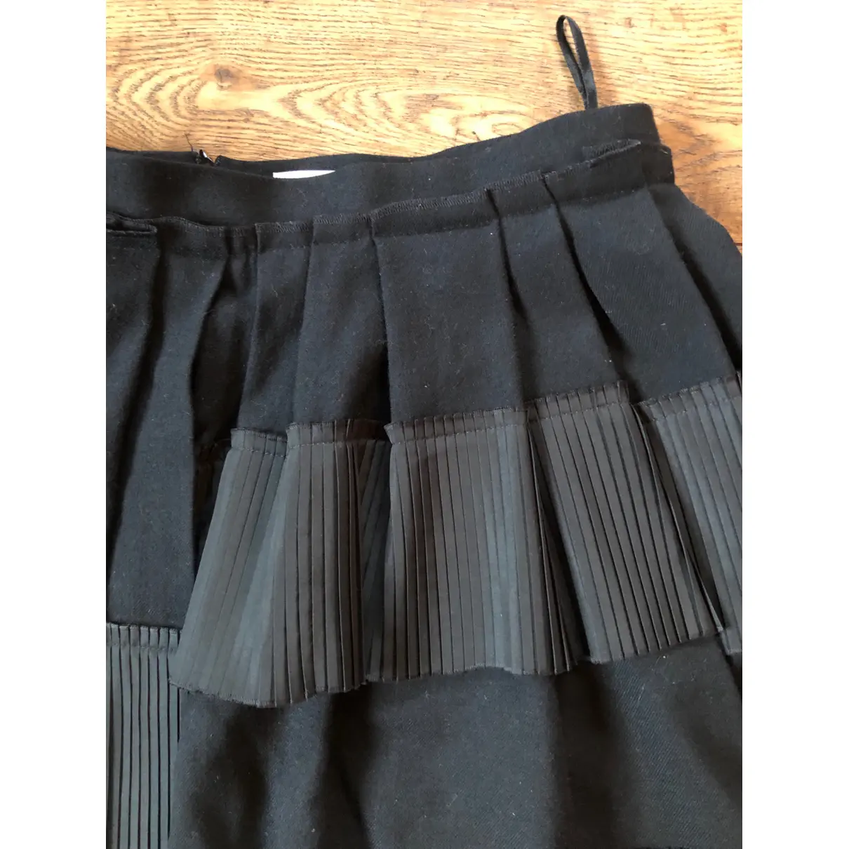 Buy Sonia Rykiel Wool mini skirt online