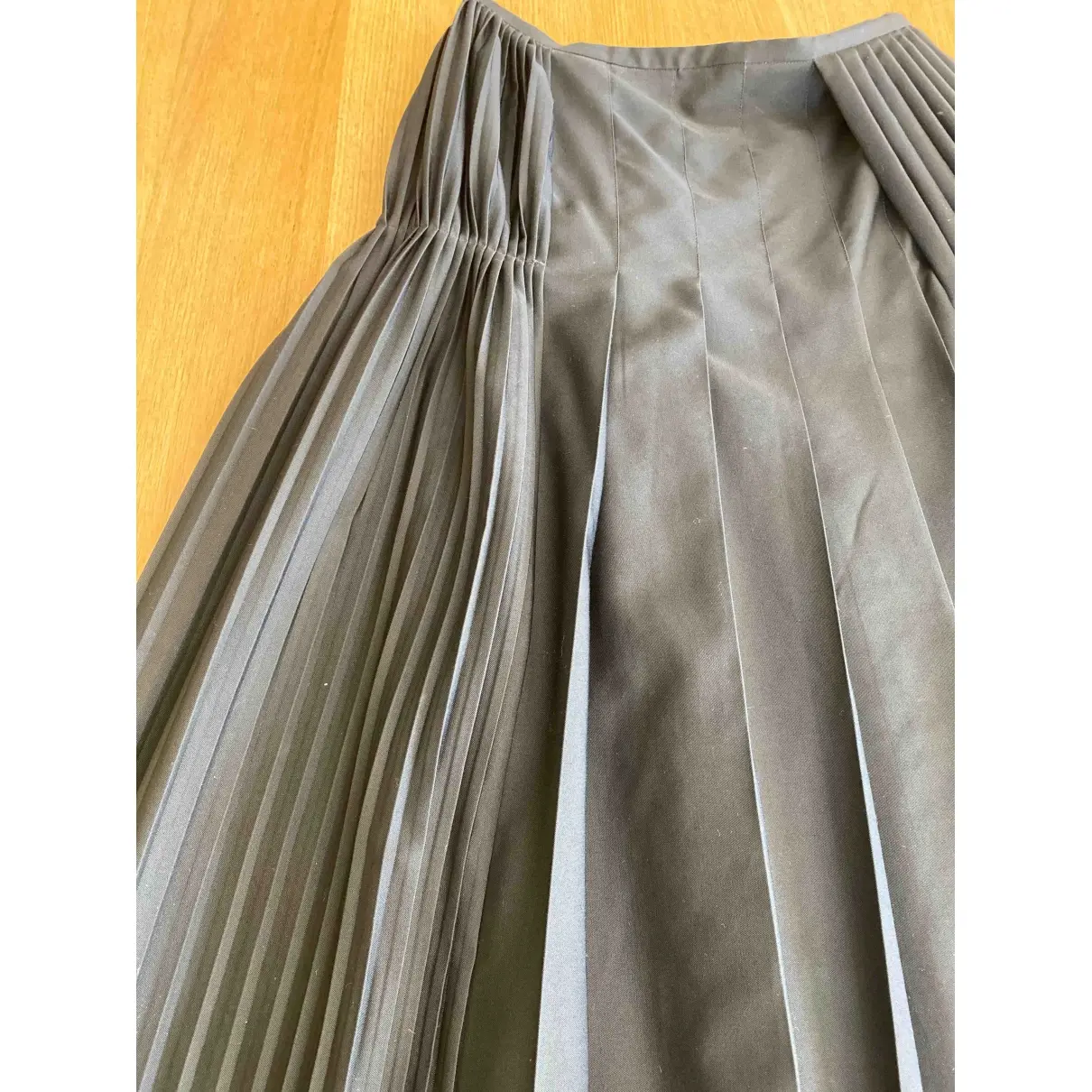 Buy Stella McCartney Wool mid-length skirt online