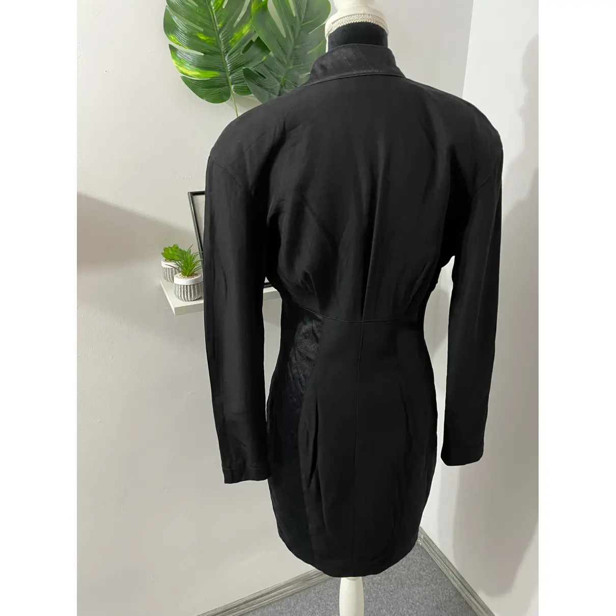 Buy Thierry Mugler Wool mid-length dress online