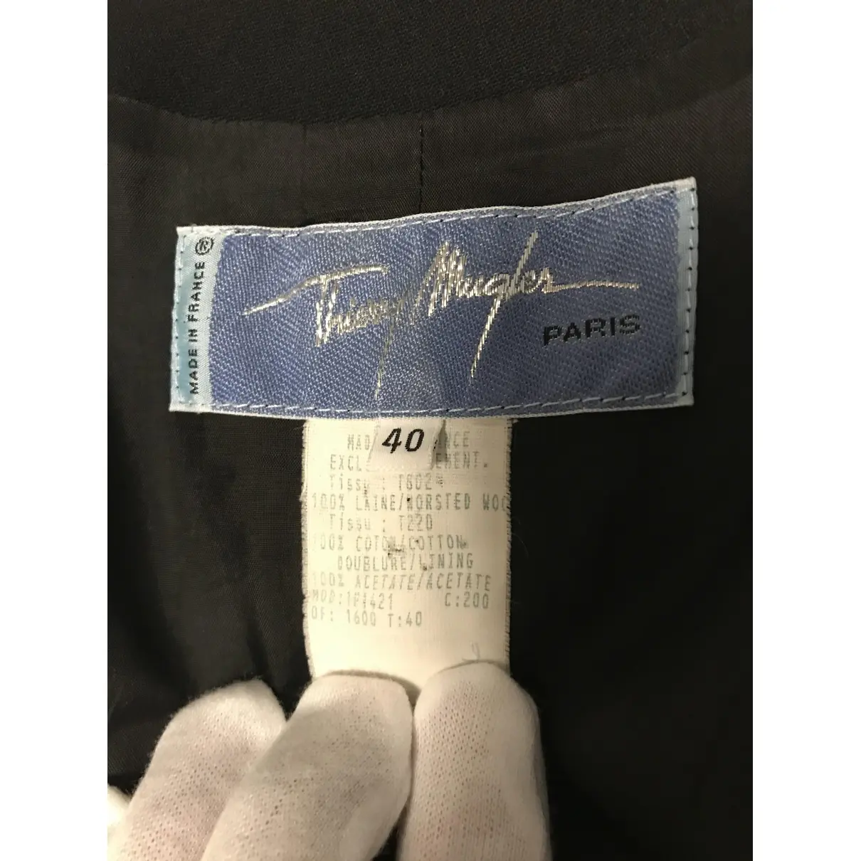 Wool blazer Thierry Mugler - Vintage