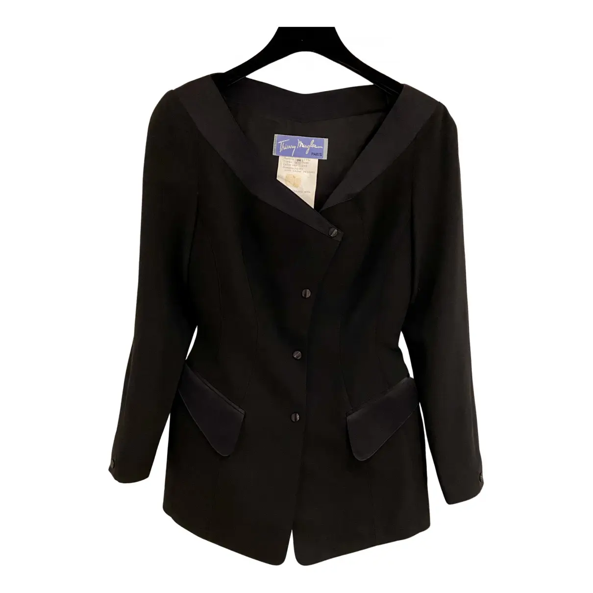 Wool suit jacket Thierry Mugler - Vintage
