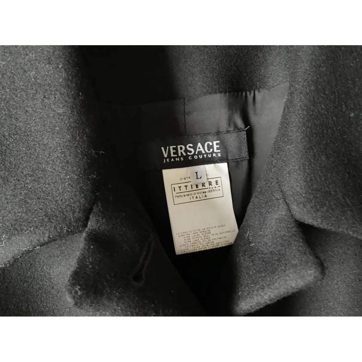 Wool coat Versace - Vintage