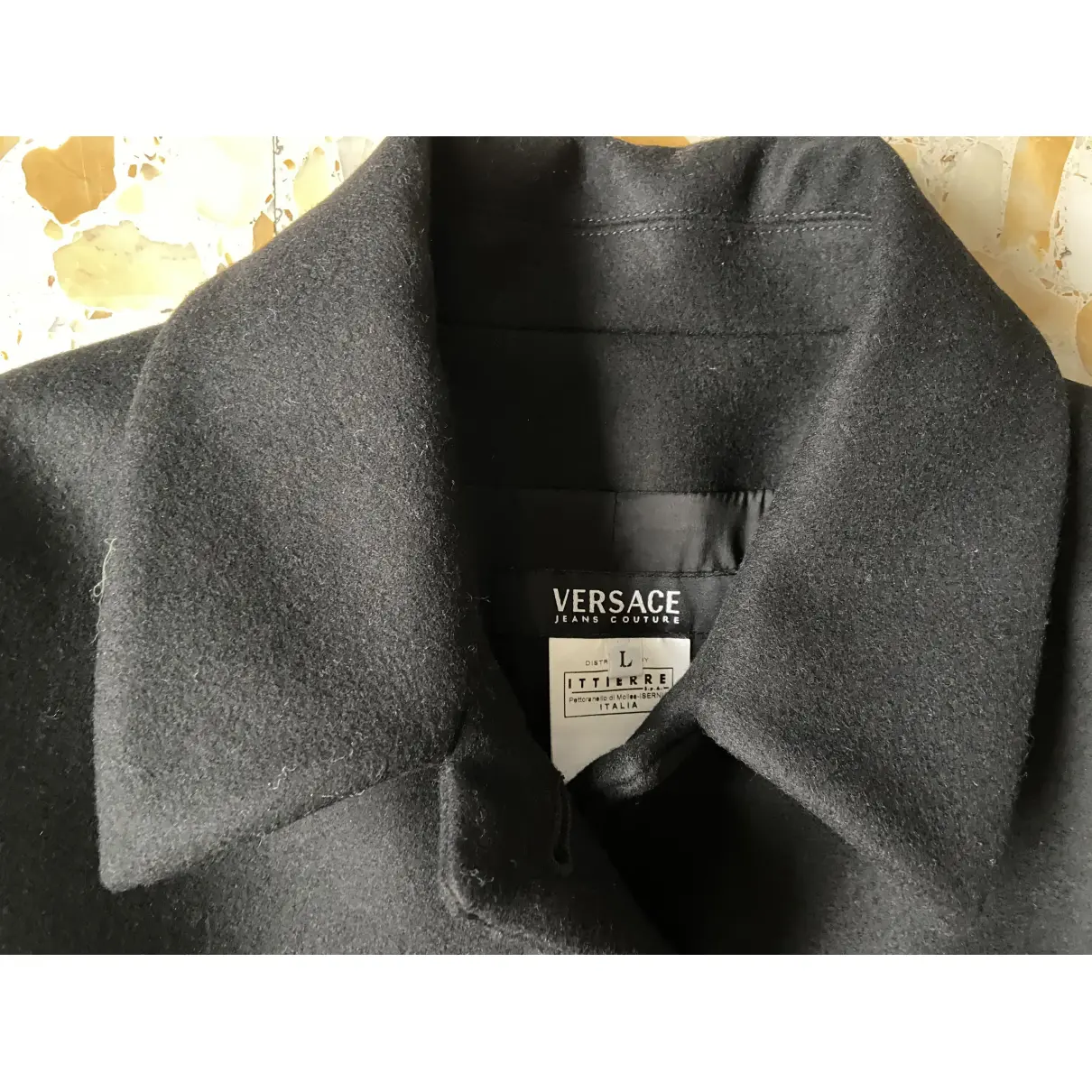 Wool coat Versace - Vintage