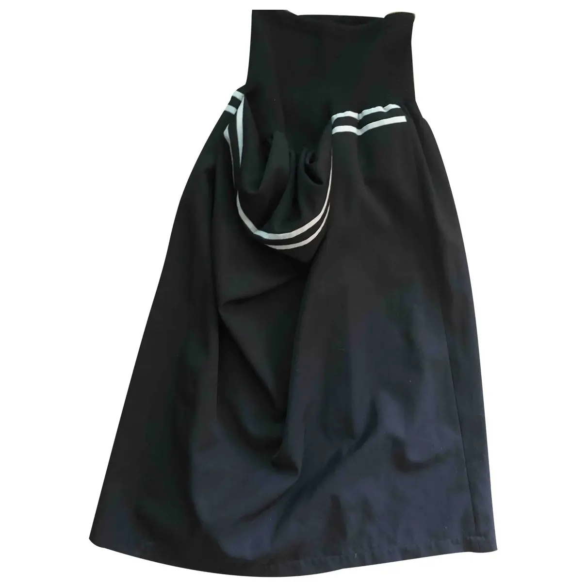 Wool mid-length skirt Yohji Yamamoto - Vintage