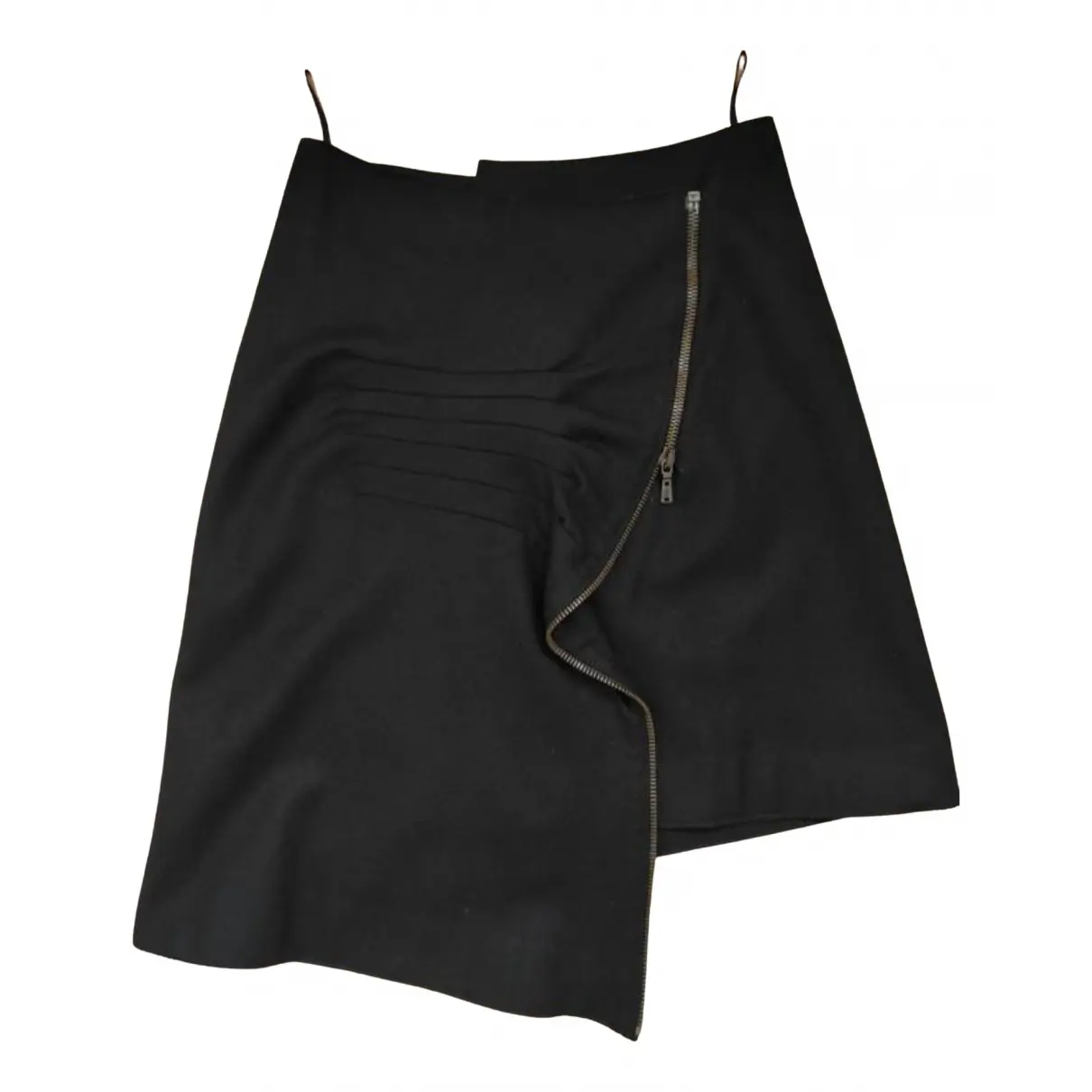 Wool mini skirt Yves Saint Laurent - Vintage