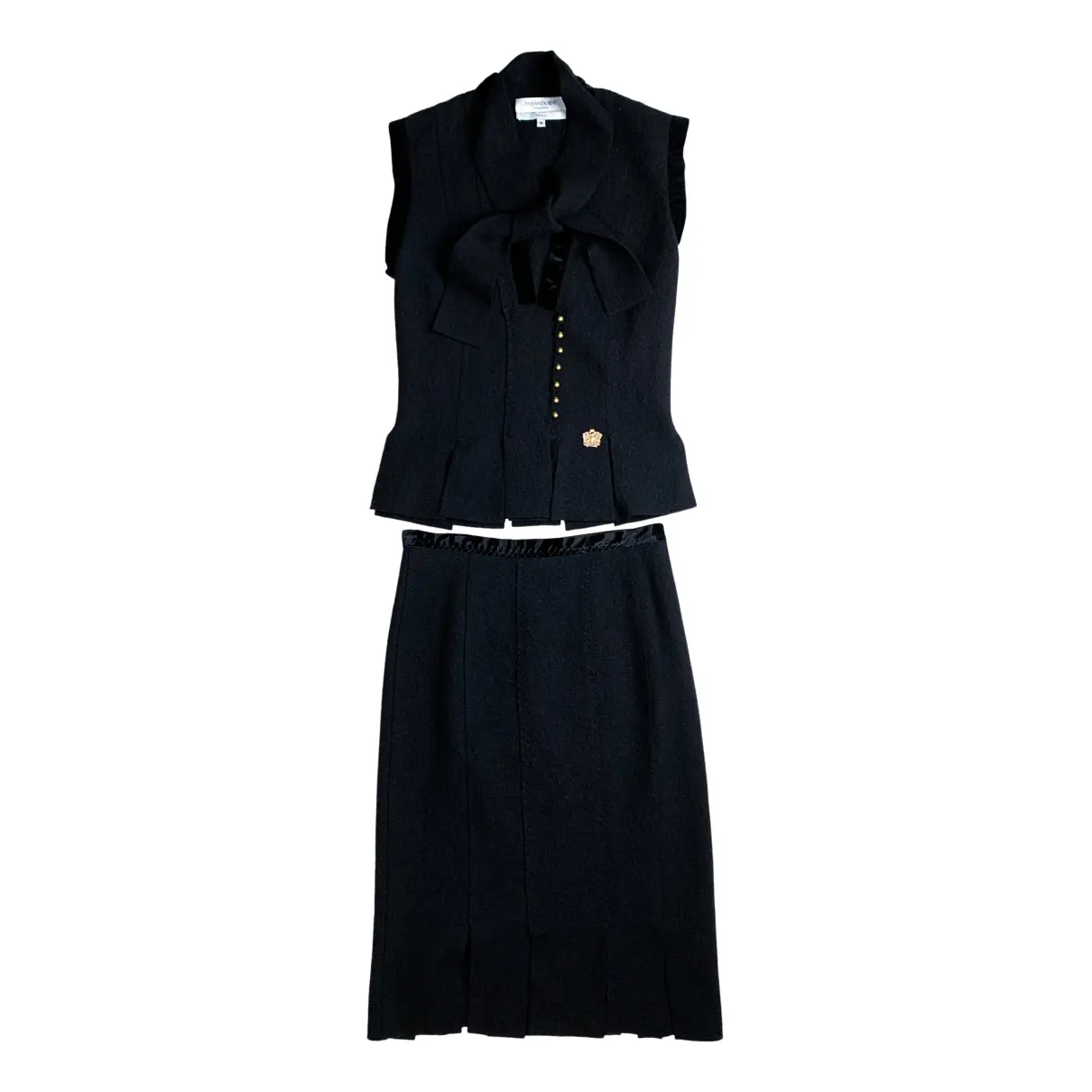 Wool skirt Yves Saint Laurent - Vintage