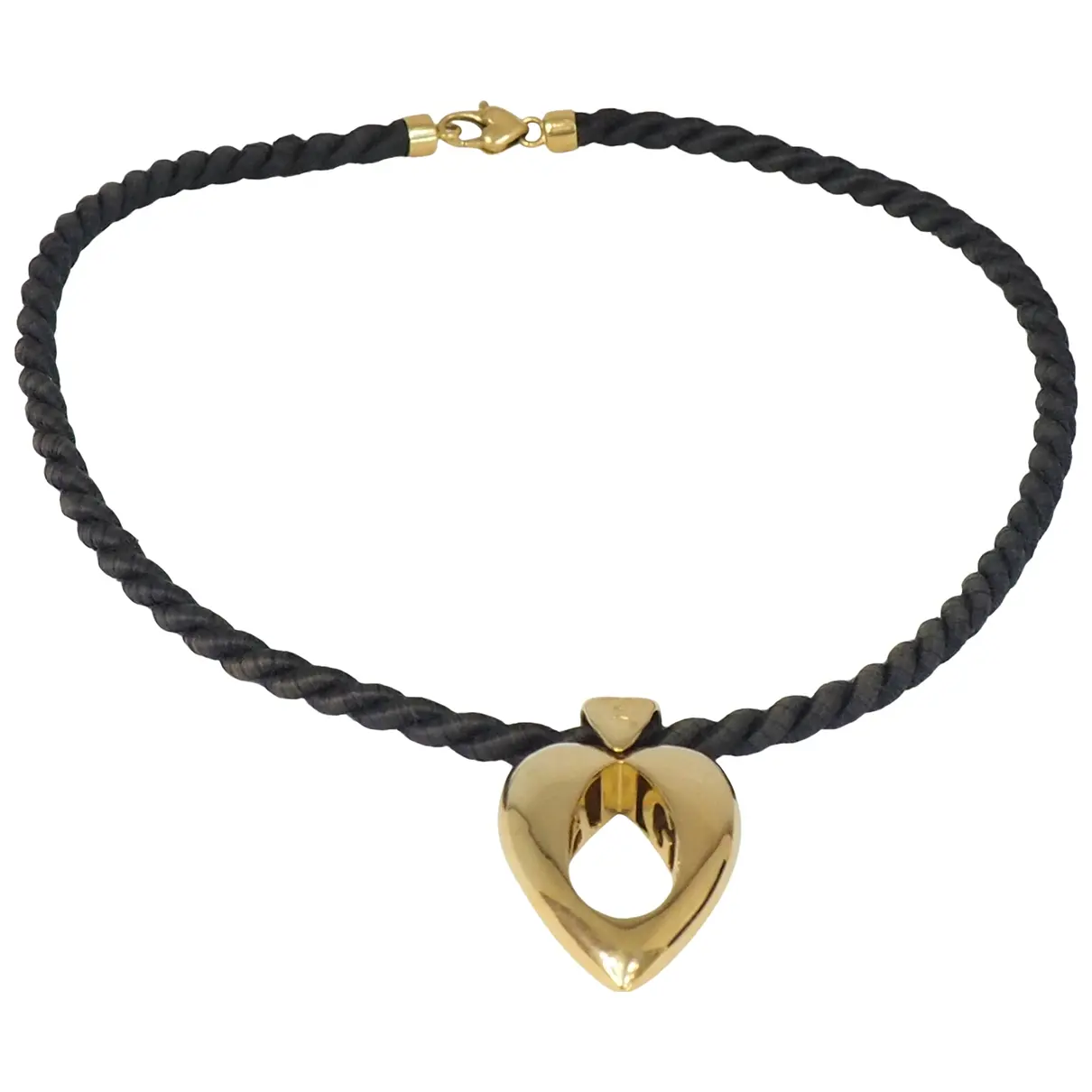 Coeur Piaget yellow gold necklace Piaget - Vintage