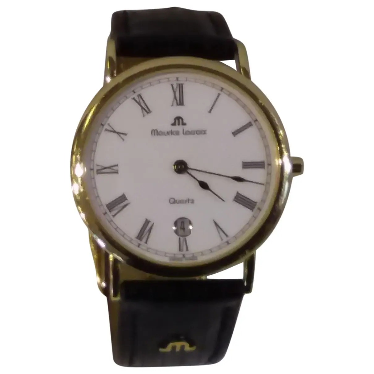 Yellow gold watch Maurice Lacroix - Vintage
