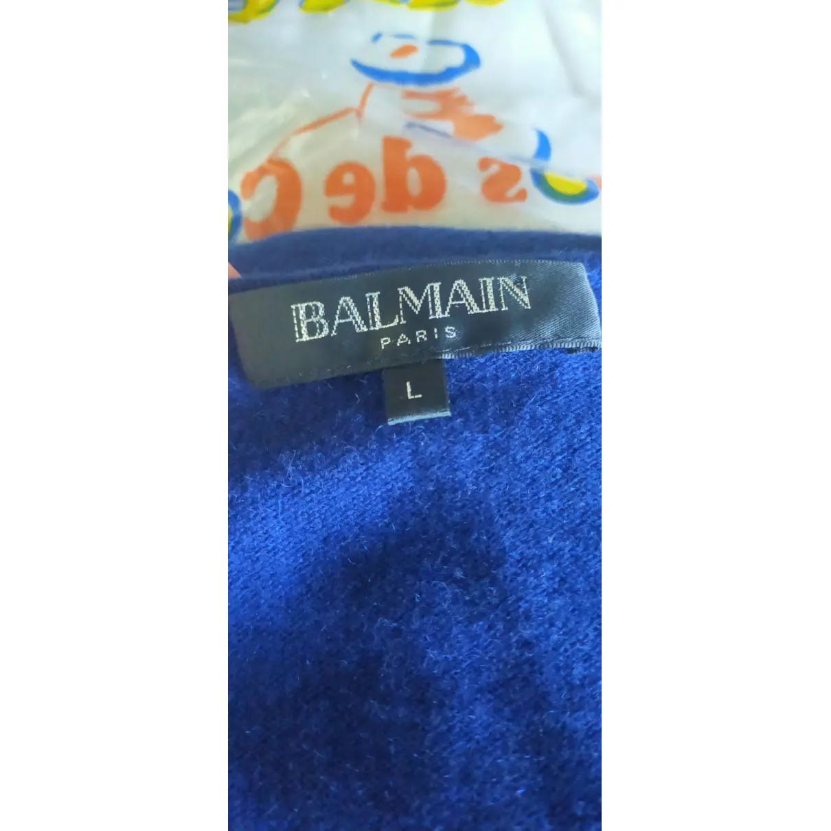 Cashmere mid-length dress Balmain
