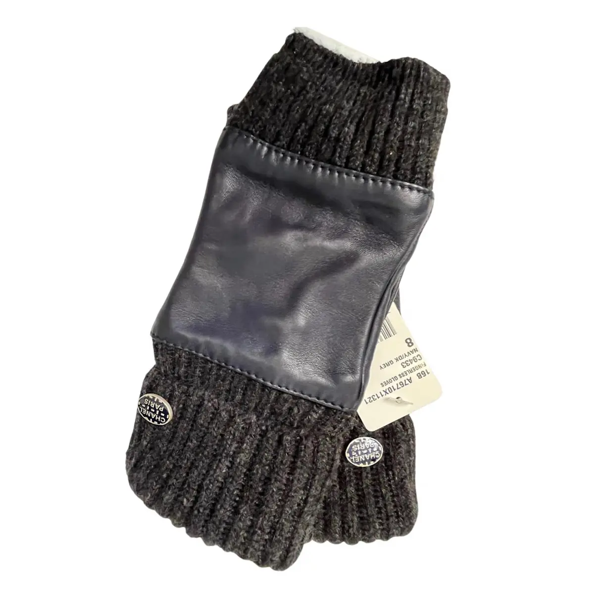 Cashmere long gloves Chanel