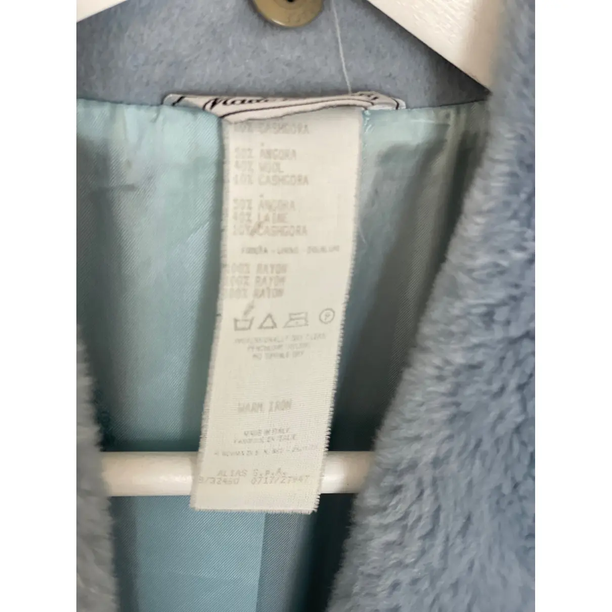 Cashmere coat Gianni Versace