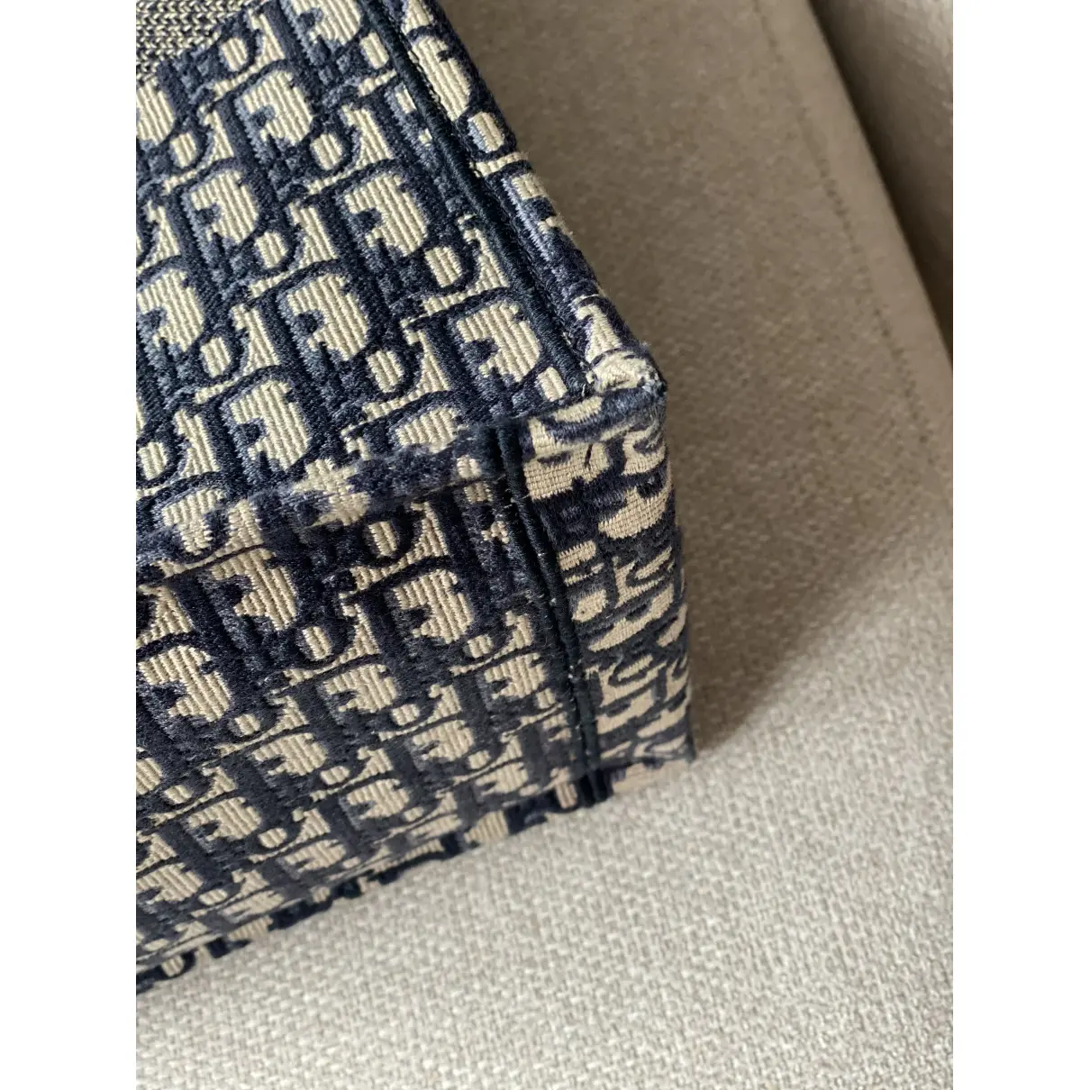 Book Tote cloth handbag Dior