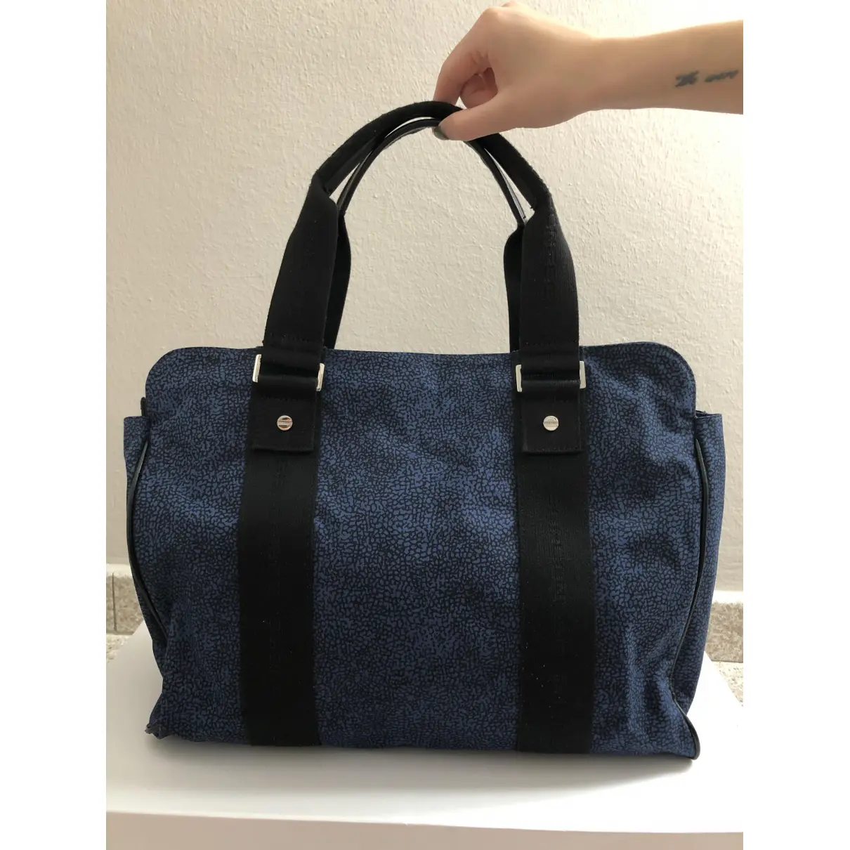 Buy BORBONESE Cloth handbag online