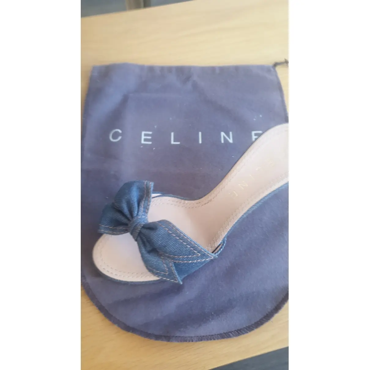 Cloth mules Celine