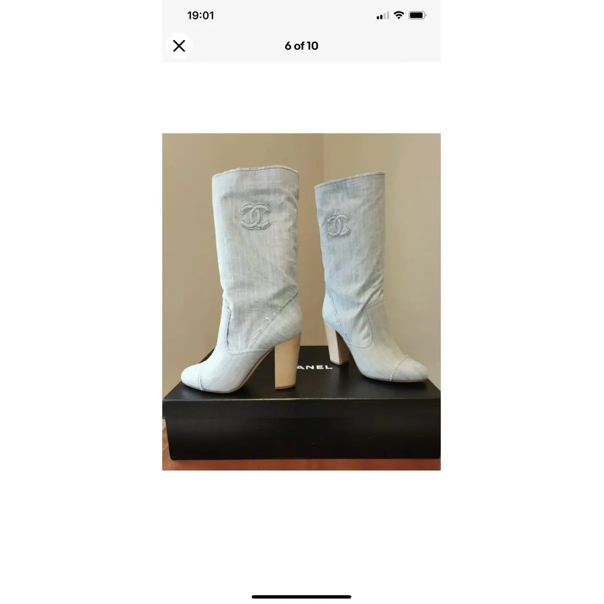 Buy Chanel Cloth boots online
