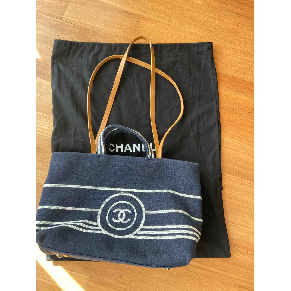 Cloth tote Chanel