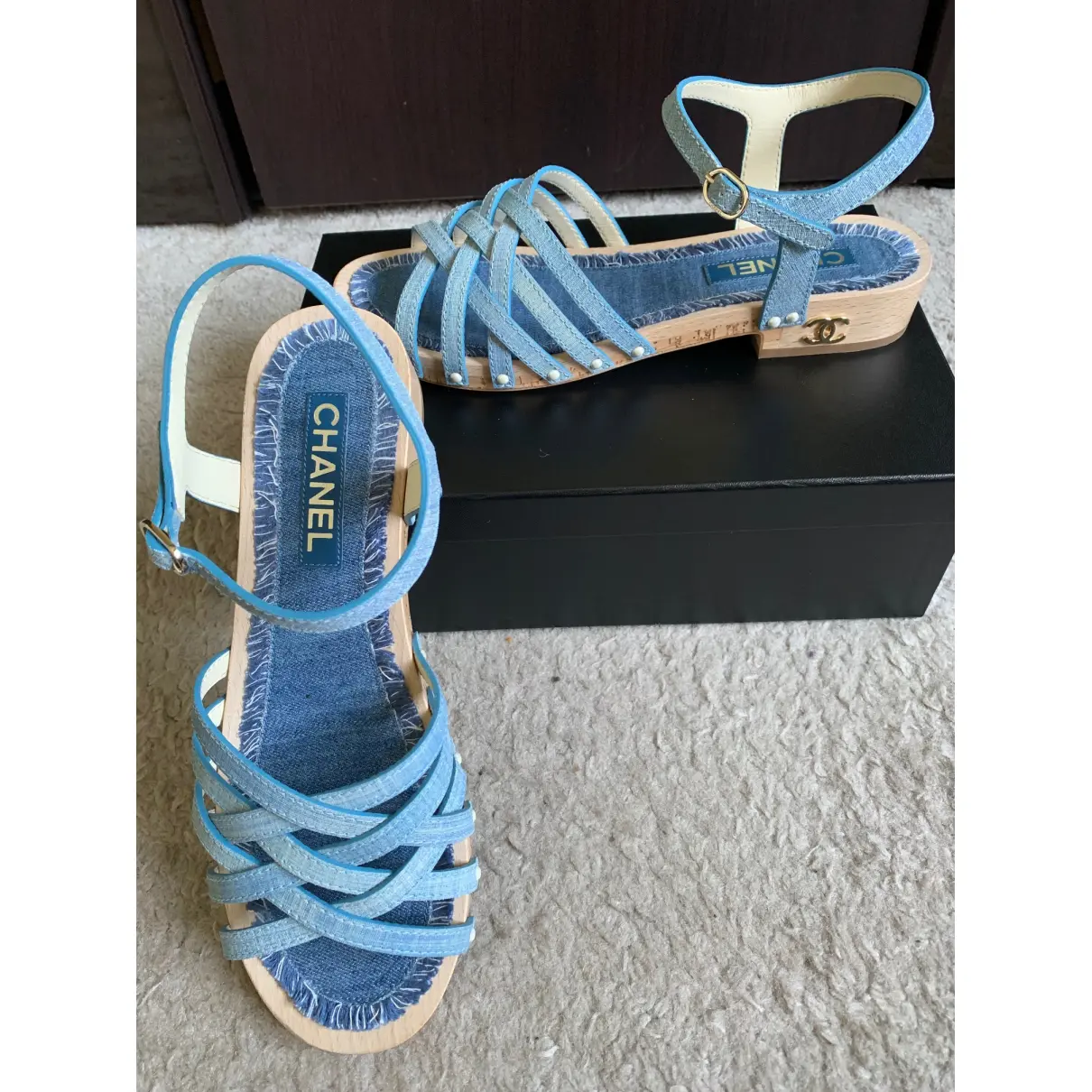 Buy Chanel Cloth sandals online