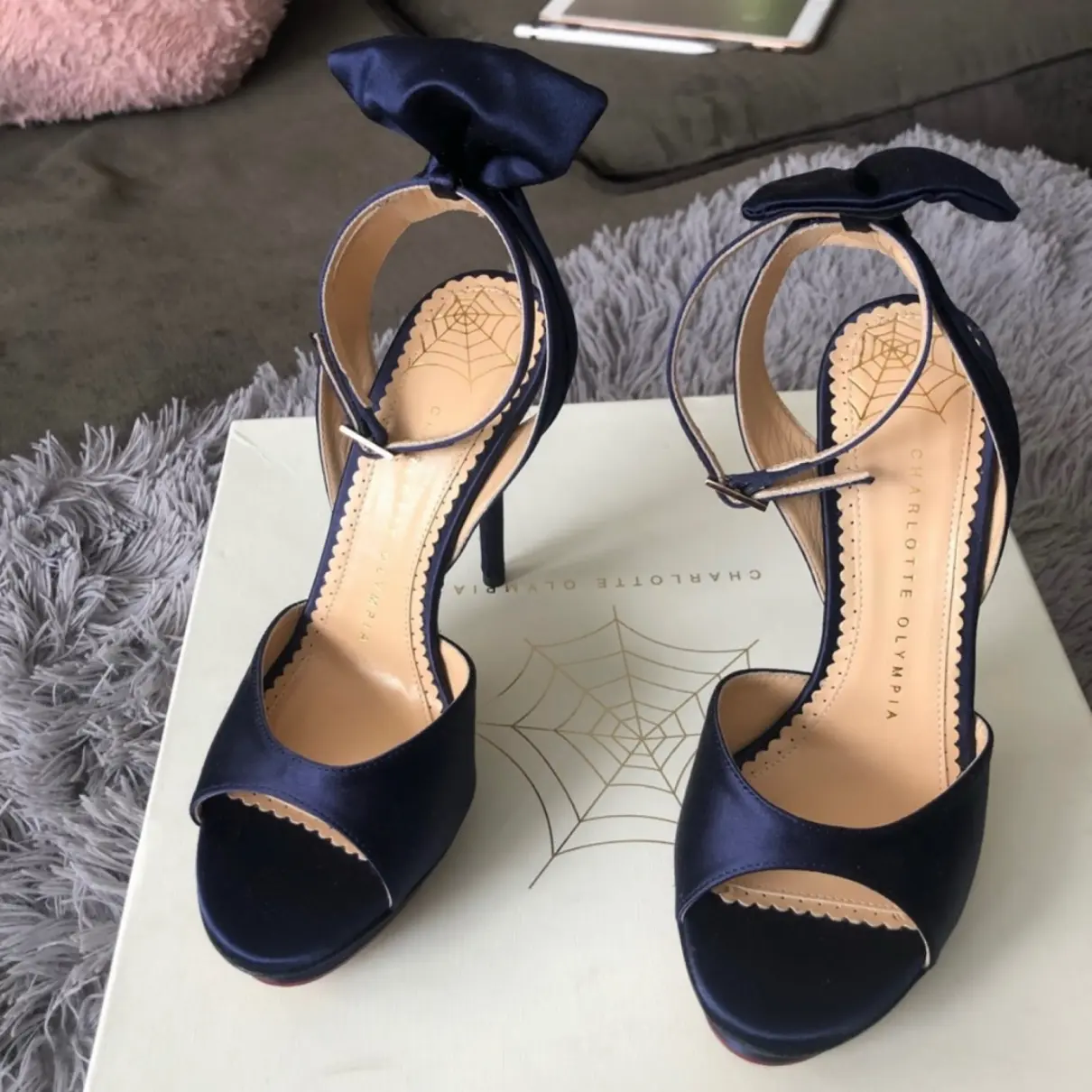 Buy Charlotte Olympia Cloth sandals online