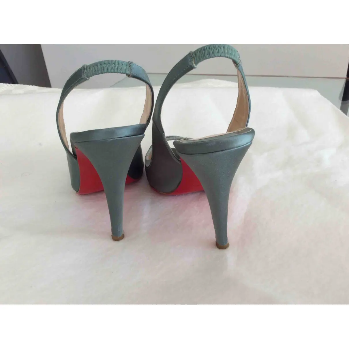 Buy Christian Louboutin Cloth sandals online