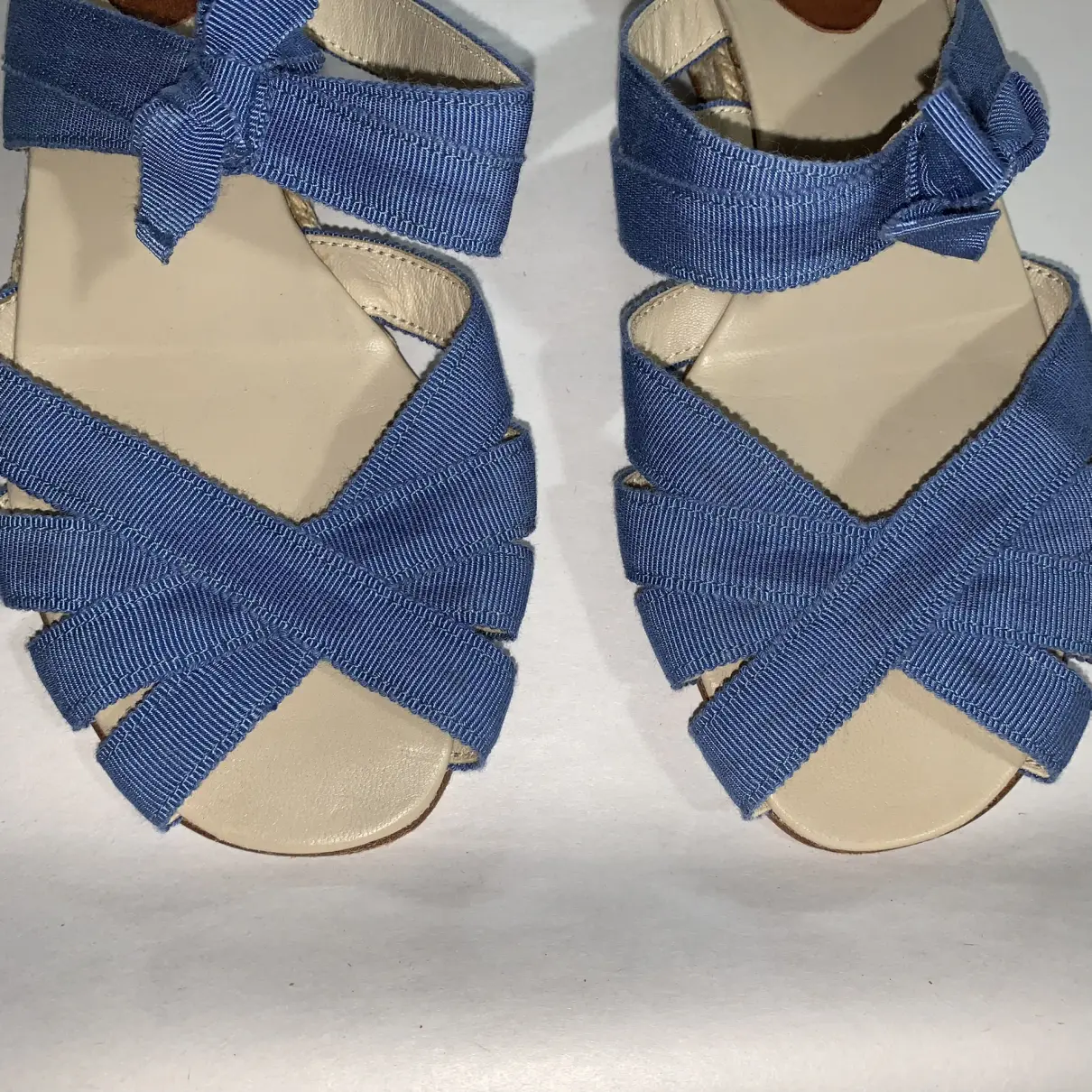 Cloth sandals Christian Louboutin