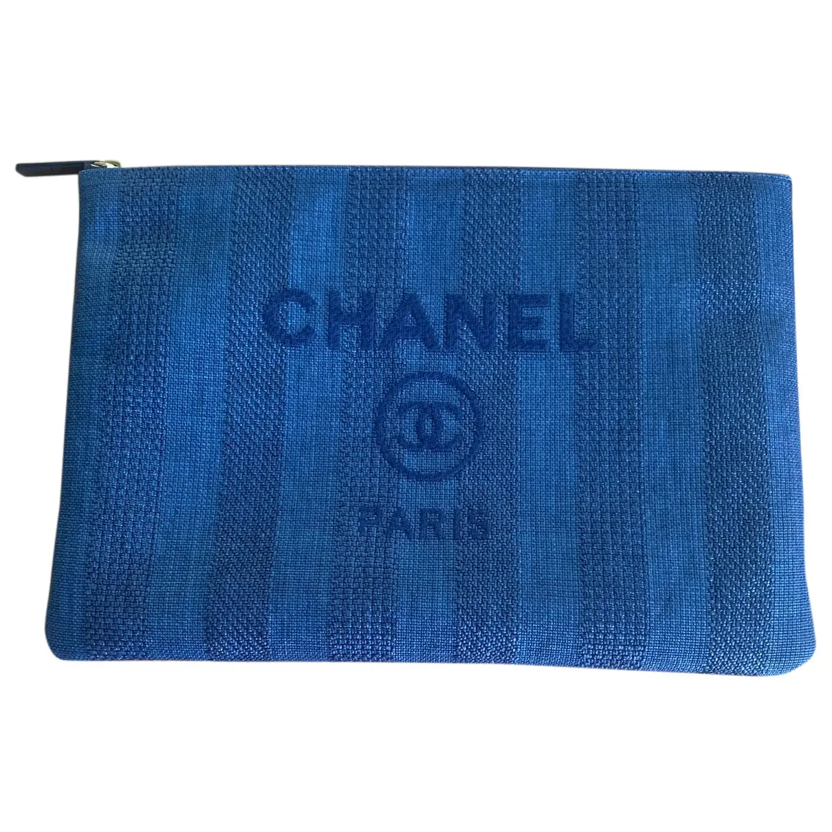 Deauville cloth clutch bag Chanel